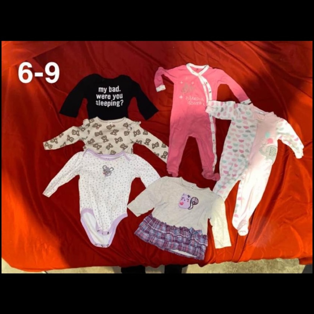 6-9 MONTH LONG SLEEVE BUNDLE!